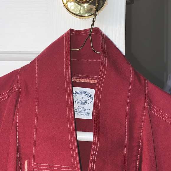 Brooks Brothers Red Button Down Shirt - Picture 4 of 6